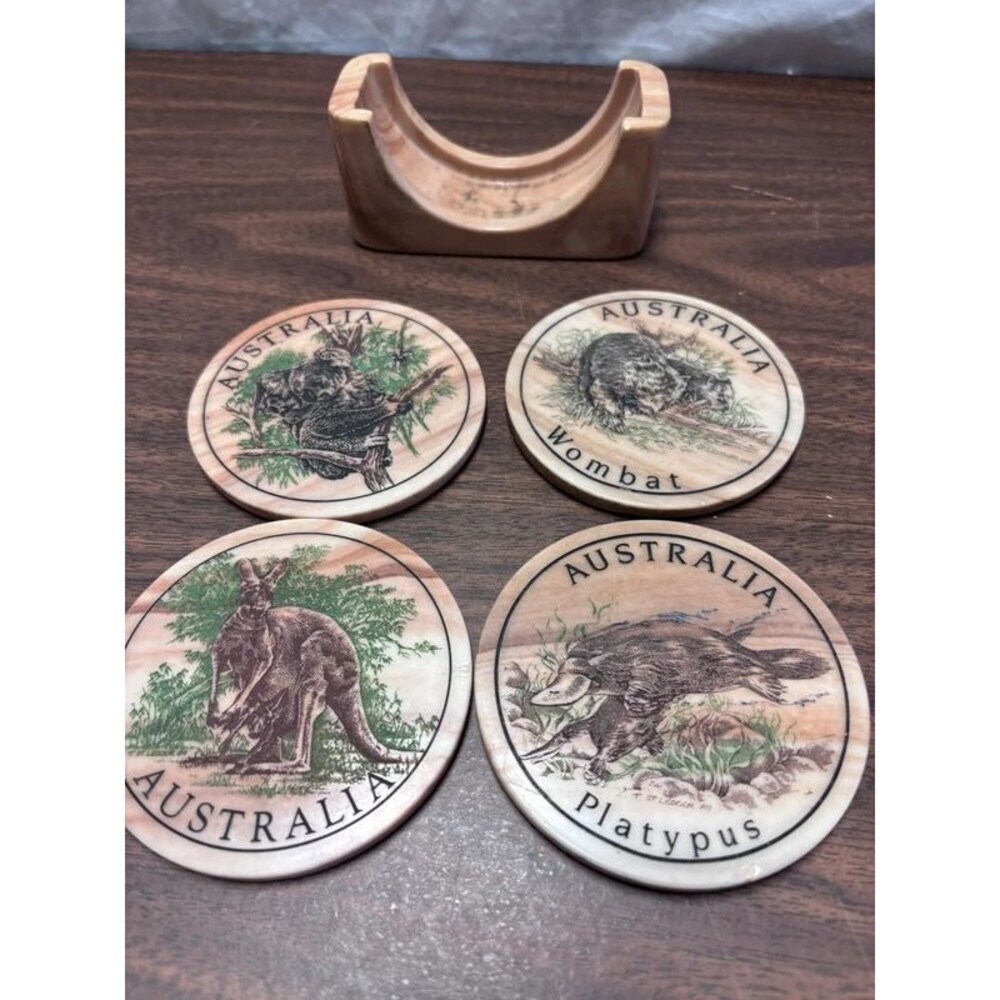 Australia cup coasters